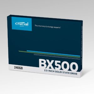 Crucial BX500 240GB 3D NAND SATA 2.5-inch (6.3 cm) SSD (CT240BX500SSD1)